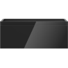 Mexen Orio armoire de salle de bain sous lavabo 60 cm, 1 tiroir, noir brillant - 91A10-06023-1-BF70