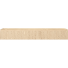 Mexen Rivel meuble de salle de bain sous lavabo 160 cm, 1 tiroir, rainuré, chêne - 91A20-16023-1-BF81