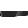 Mexen Orio meuble sous-lavabo 140 cm, 1 tiroir, noir brillant - 91A10-14023-1-BF70