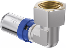 Mexen PEX-P demi-raccord, coude à compression, sertissage PEX 20 x 1/2 GW - W97136-2012F-00