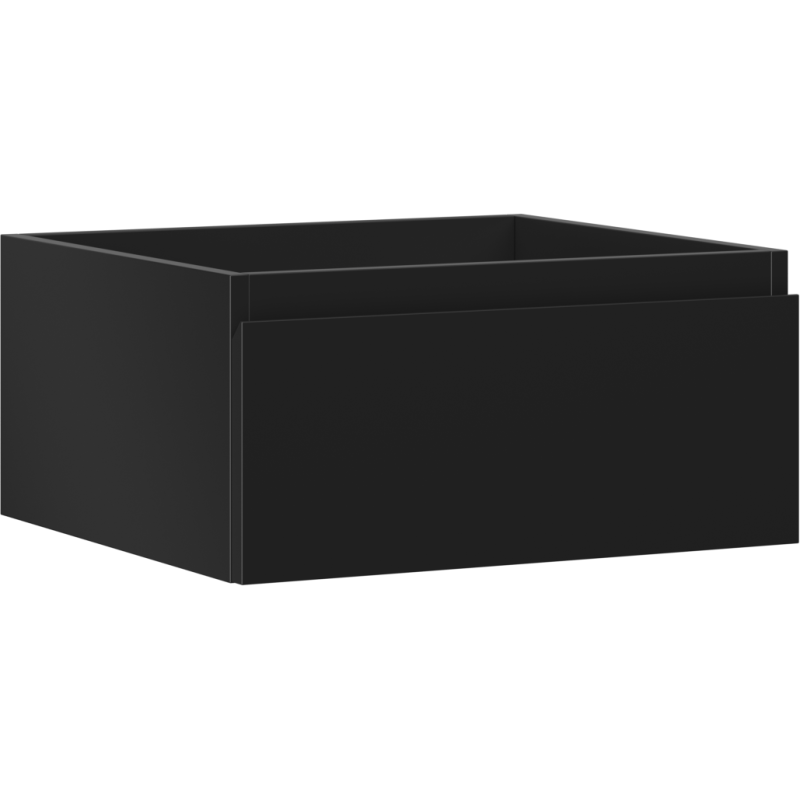 Mexen Orio meuble sous-lavabo 50 cm, 1 tiroir, noir mat - 91A10-05023-1-BF71