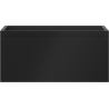 Mexen Orio meuble sous-lavabo 50 cm, 1 tiroir, noir mat - 91A10-05023-1-BF71