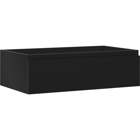 Mexen Orio armoire de salle de bains sous lavabo 80 cm, 1 tiroir, noir mat - 91A10-08023-1-BF71