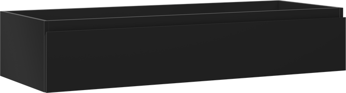 Mexen Orio armoire de salle de bains sous lavabo 120 cm, 1 tiroir, noir mat - 91A10-12023-1-BF71