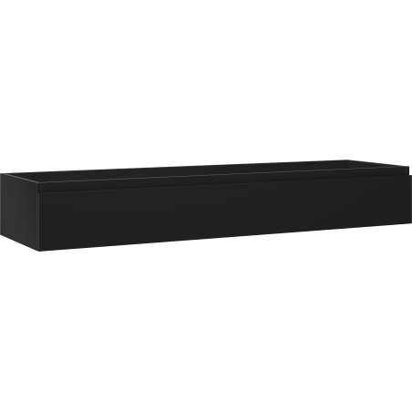 Mexen Orio armoire de salle de bain sous lavabo 160 cm, 1 tiroir, noir mat - 91A10-16023-1-BF71