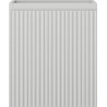 Mexen Rivel meuble de salle de bain sous-vasque 40 cm, 1 tiroir, rainuré, gris mat - 91A20-04047-1-BF62