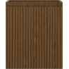 Mexen Rivel meuble de salle de bain sous-lavabo 40 cm, 1 tiroir, rainuré, noyer - 91A20-04047-1-BF86