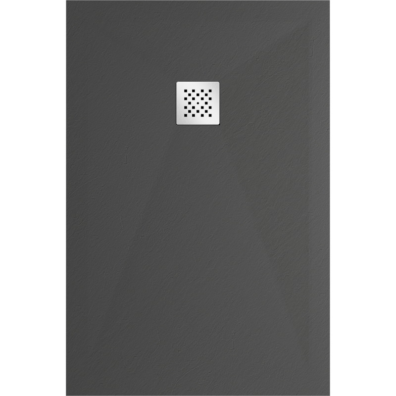 Mexen Stone+ receveur de douche rectangulaire en composite 100 x 90 cm, anthracite - 44719010