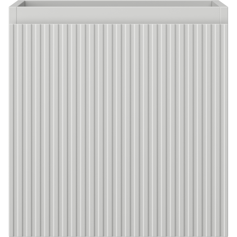 Mexen Rivel armoire de salle de bain sous vasque 45 cm, 1 tiroir, rainurée, gris mat - 91A20-04547-1-BF62