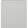 Mexen Rivel meuble de salle de bain sous-lavabo 45 cm, 1 tiroir, rainuré, gris mat - 91A20-04547-1-BF62