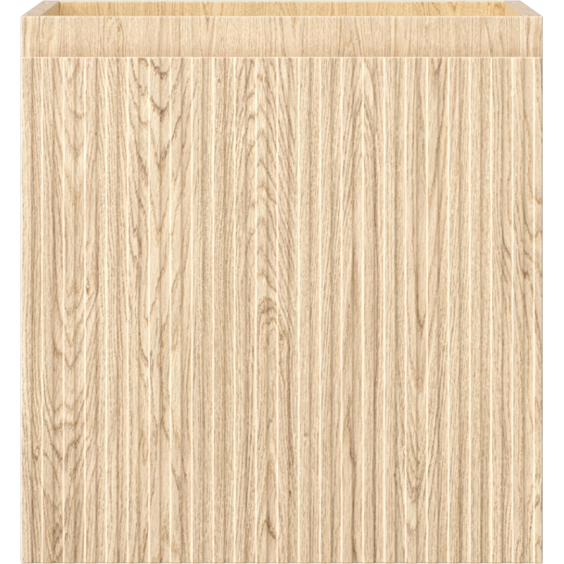 Mexen Rivel meuble de salle de bains sous lavabo 45 cm, 1 tiroir, rainuré, chêne - 91A20-04547-1-BF81