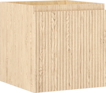 Mexen Rivel meuble de salle de bain sous-lavabo 45 cm, 1 tiroir, rainuré, chêne - 91A20-04547-1-BF81