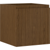 Mexen Rivel armoire de salle de bain sous lavabo 45 cm, 1 tiroir, rainurée, noyer - 91A20-04547-1-BF86