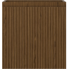 Mexen Rivel armoire de salle de bain sous lavabo 45 cm, 1 tiroir, rainurée, noyer - 91A20-04547-1-BF86