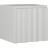 Mexen Rivel meuble de salle de bain sous lavabo 50 cm, 1 tiroir, rainuré, gris mat - 91A20-05047-1-BF62