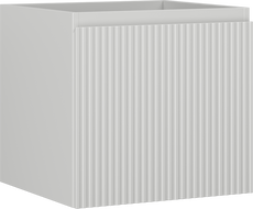 Mexen Rivel meuble de salle de bain sous lavabo 50 cm, 1 tiroir, rainuré, gris mat - 91A20-05047-1-BF62