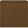 Mexen Rivel armoire de salle de bain sous lavabo 50 cm, 1 tiroir, rainurée, noyer - 91A20-05047-1-BF86