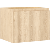 Mexen Rivel meuble de salle de bain sous lavabo 60 cm, 1 tiroir, rainuré, chêne - 91A20-06047-1-BF81