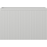 Mexen Rivel meuble de salle de bain sous lavabo 70 cm, 1 tiroir, rainuré, gris mat - 91A20-07047-1-BF62