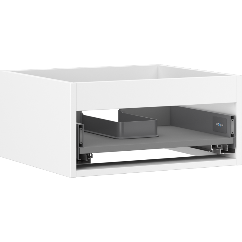 Mexen Box-A caisson de meuble sous-vasque 50 cm, 1 tiroir, blanc mat - 91AX0-0500-235-1-01