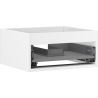 Corps de meuble sous-vasque Mexen Box-A 50 cm, 1 tiroir, blanc mat - 91AX0-0500-235-1-01