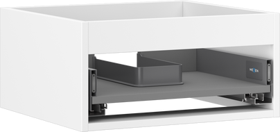 Corps de meuble sous-vasque Mexen Box-A 50 cm, 1 tiroir, blanc mat - 91AX0-0500-235-1-01