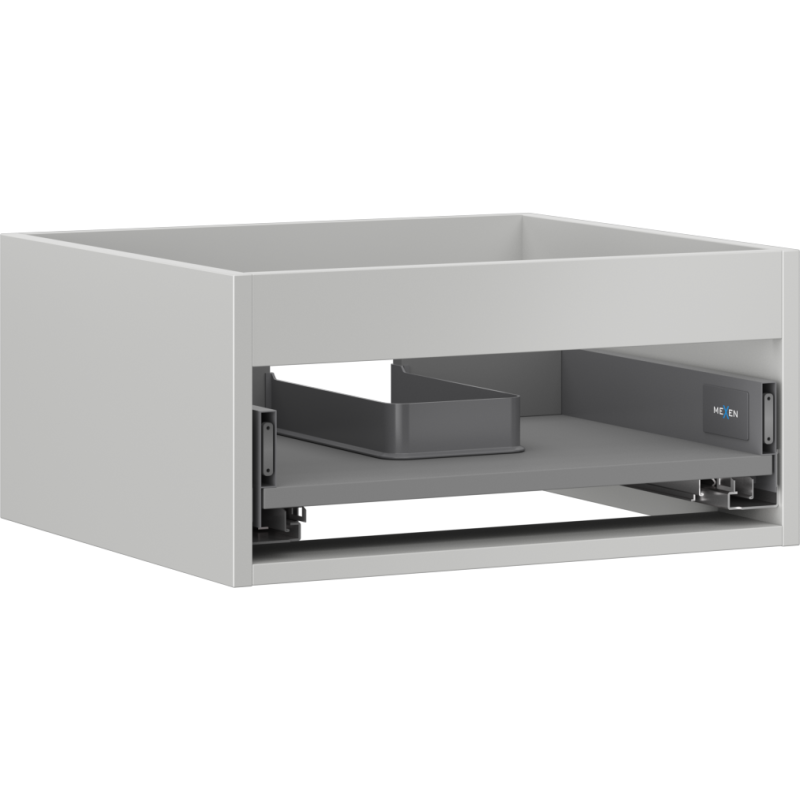 Mexen Box-A corps de meuble sous-lavabo 50 cm, 1 tiroir, gris mat - 91AX0-0500-235-1-62
