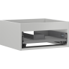 Mexen Box-A corps meuble sous-lavabo 50 cm, 1 tiroir, gris mat - 91AX0-0500-235-1-62