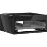Mexen Box-A corps de meuble sous-lavabo 50 cm, 1 tiroir, noir brillant - 91AX0-0500-235-1-70