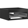 Mexen Box-A corps de l'armoire sous-lavabo 50 cm, 1 tiroir, noir mat - 91AX0-0500-235-1-71