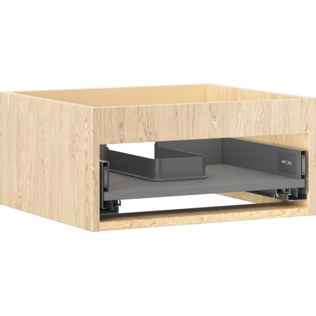 Mexen Box-A corps de meuble sous-vasque 50 cm, 1 tiroir, chêne - 91AX0-0500-235-1-81