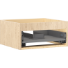 Mexen Box-A corps de meuble sous-lavabo 50 cm, 1 tiroir, chêne - 91AX0-0500-235-1-81