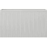 Mexen Rivel armoire de salle de bain sous-vasque 80 cm, 1 tiroir, rainurée, gris mat - 91A20-08047-1-BF62