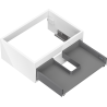 Mexen Box-A caisse pour meuble lavabo 60 cm, 1 tiroir, blanc brillant - 91AX0-0600-235-1-00