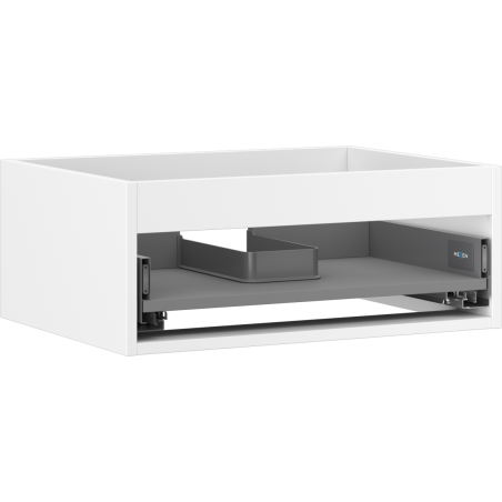 Mexen Box-A corps de l'armoire sous-lavabo 60 cm, 1 tiroir, blanc mat - 91AX0-0600-235-1-01