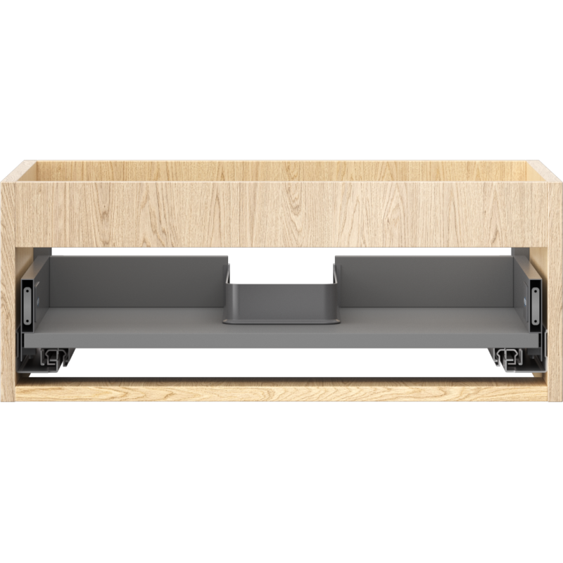 Mexen Box-A corps de meuble sous lavabo 60 cm, 1 tiroir, chêne - 91AX0-0600-235-1-81