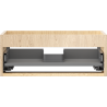 Mexen Box-A corps de meuble sous-lavabo 60 cm, 1 tiroir, chêne - 91AX0-0600-235-1-81