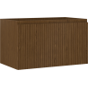 Mexen Rivel meuble de salle de bain sous lavabo 80 cm, 1 tiroir, rainuré, noyer - 91A20-08047-1-BF86