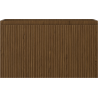 Mexen Rivel meuble de salle de bain sous lavabo 80 cm, 1 tiroir, rainuré, noyer - 91A20-08047-1-BF86