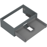 Mexen Box-A meuble sous-lavabo 70 cm, 1 tiroir, graphite mat - 91AX0-0700-235-1-66