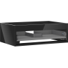 Corps du meuble sous-lavabo Mexen Box-A 70 cm, 1 tiroir, noir brillant - 91AX0-0700-235-1-70