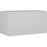 Mexen Rivel meuble de salle de bain sous lavabo 90 cm, 1 tiroir, rainuré, gris mat - 91A20-09047-1-BF62