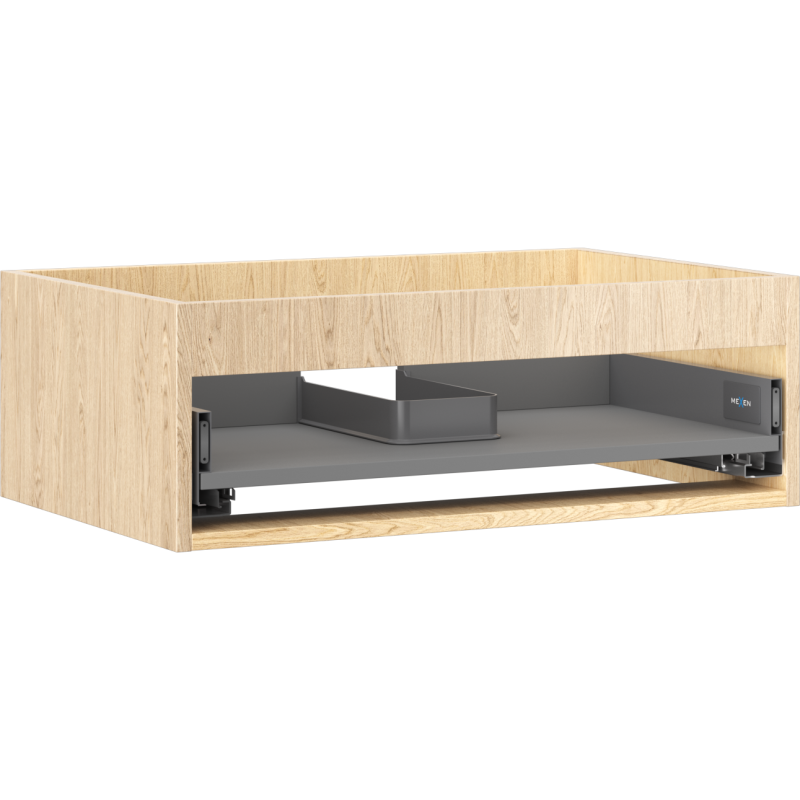 Mexen Box-A corps de meuble sous lavabo 70 cm, 1 tiroir, chêne - 91AX0-0700-235-1-81