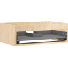 Mexen Box-A corps de meuble sous lavabo 70 cm, 1 tiroir, chêne - 91AX0-0700-235-1-81