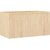 Mexen Rivel armoire de salle de bain sous lavabo 90 cm, 1 tiroir, rainuré, chêne - 91A20-09047-1-BF81