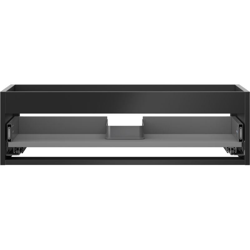 Mexen Box-A corps de meuble sous-lavabo 80 cm, 1 tiroir, noir mat - 91AX0-0800-235-1-71