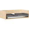 Mexen Box-A meuble sous-lavabo 80 cm, 1 tiroir, chêne - 91AX0-0800-235-1-81