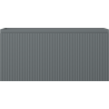 Mexen Rivel meuble de salle de bain sous lavabo 100 cm, 1 tiroir, rainuré, graphite mat - 91A20-10047-1-BF66