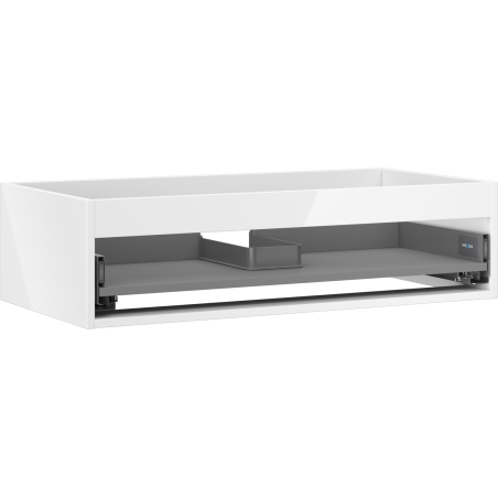 Mexen Box-A corps de meuble sous-lavabo 90 cm, 1 tiroir, blanc brillant - 91AX0-0900-235-1-00