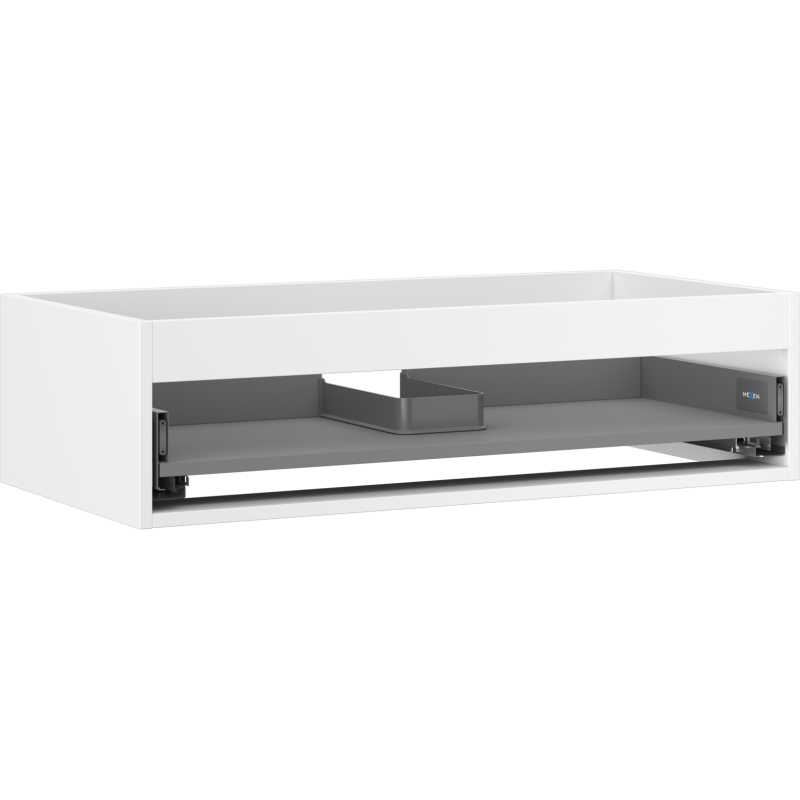 Mexen Box-A corps du meuble sous-vasque 90 cm, 1 tiroir, blanc mat - 91AX0-0900-235-1-01
